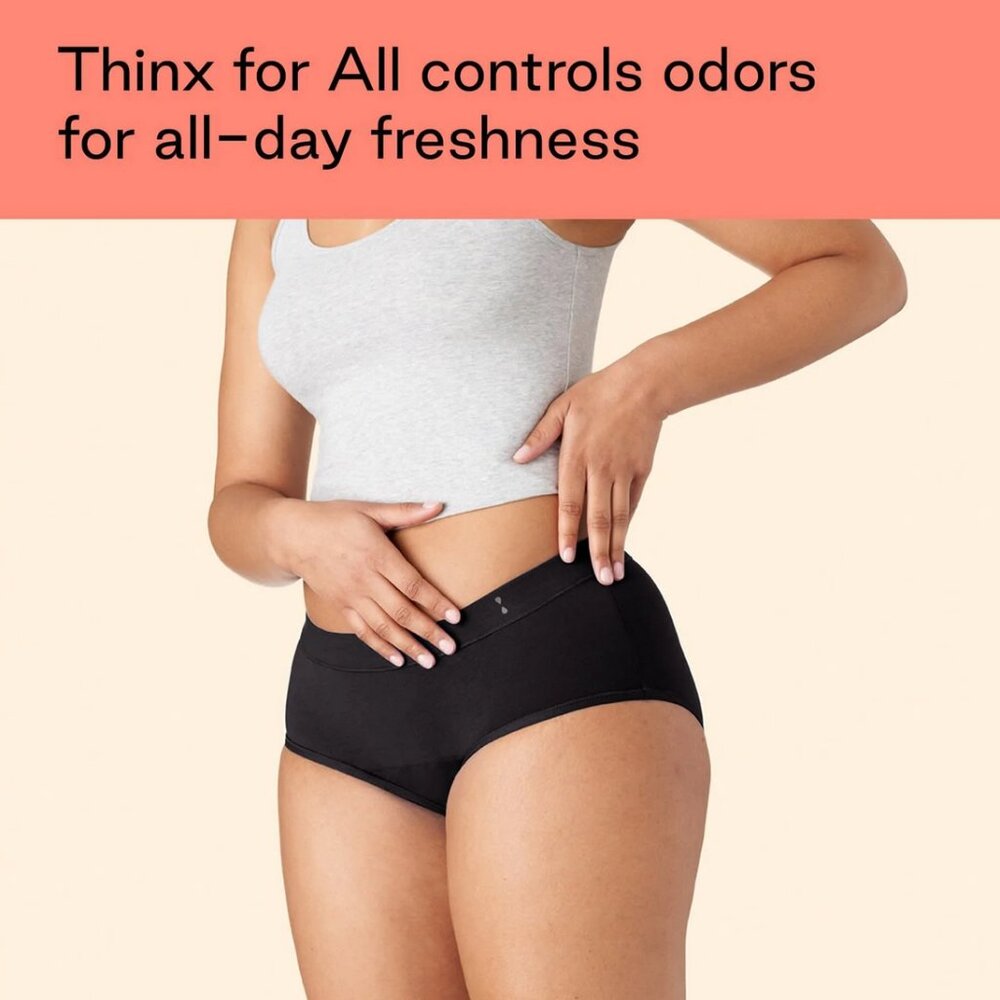 NEW✅ Organic Cotton Thinx for All Period Better size Small